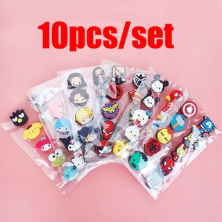 New Arrival 1pcs Shoe Charms Famous Anime Cartoon Warrior Accessories PVC  Kids Shoe Buckle Fit Wristbands Birthday Present