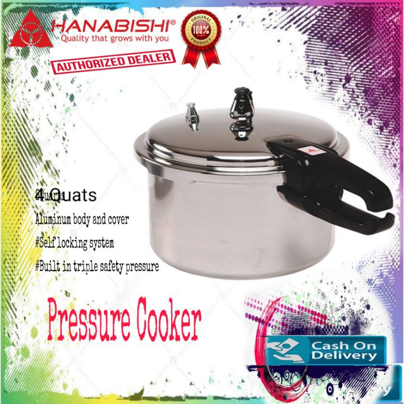 6Quarts Pressure Cooker hanabishi Shopee Philippines