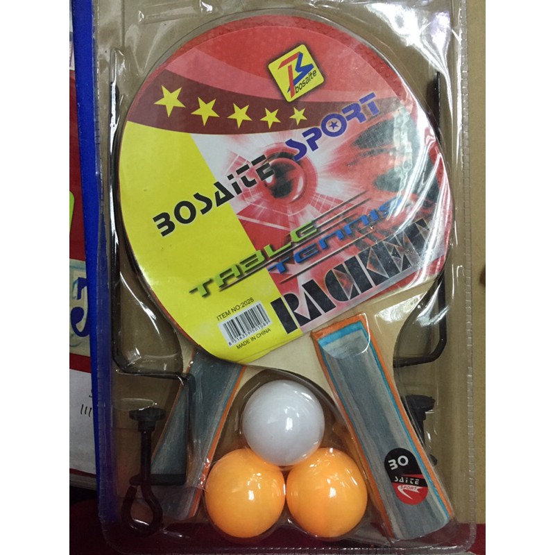 complete table tennis set with racket and balls | Shopee Philippines