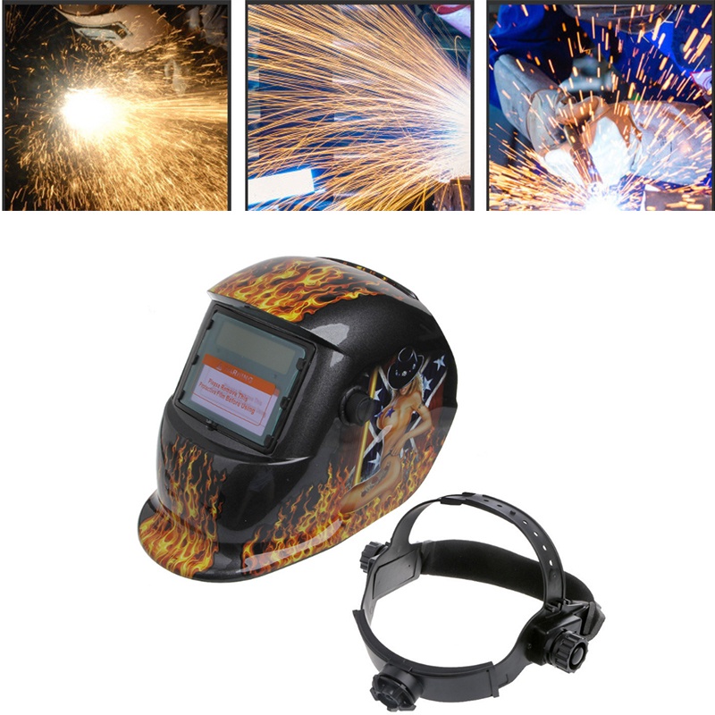 New Solar Automatic Welding Helmet Welding Mask Head Mounted Protective