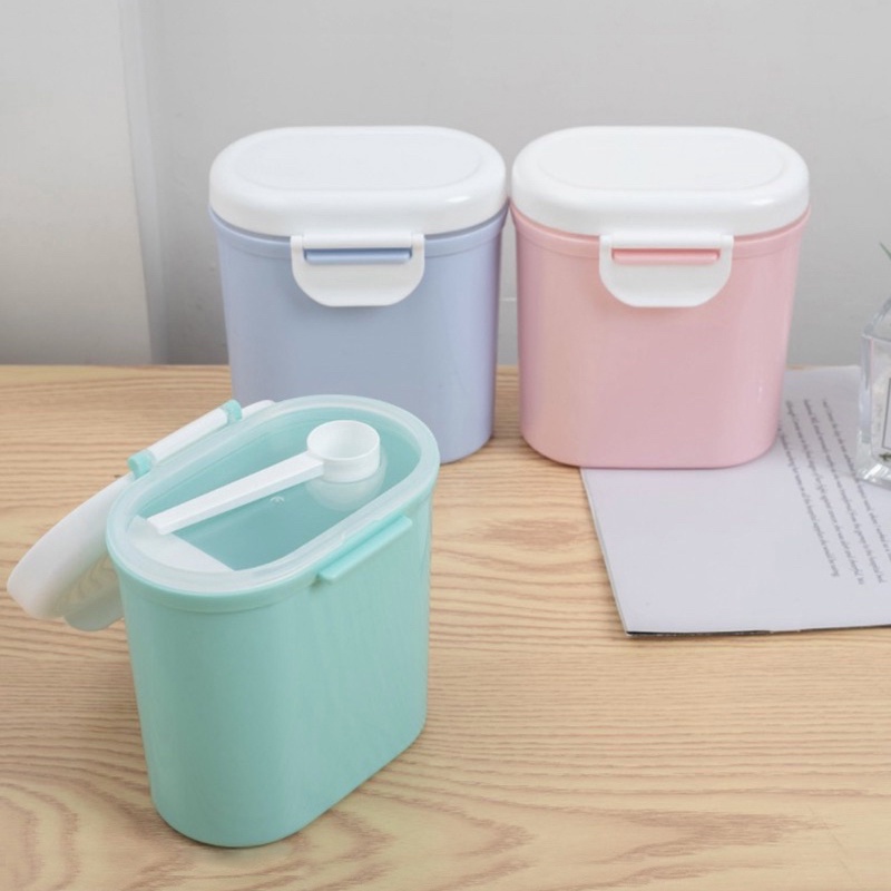 Baby Milk Powder Box Food Sealed Airtight Storage Portable Container  Portable Moisture-Proof Tank