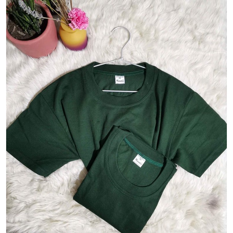 Moss Green - Premium Plain Tee Shirt