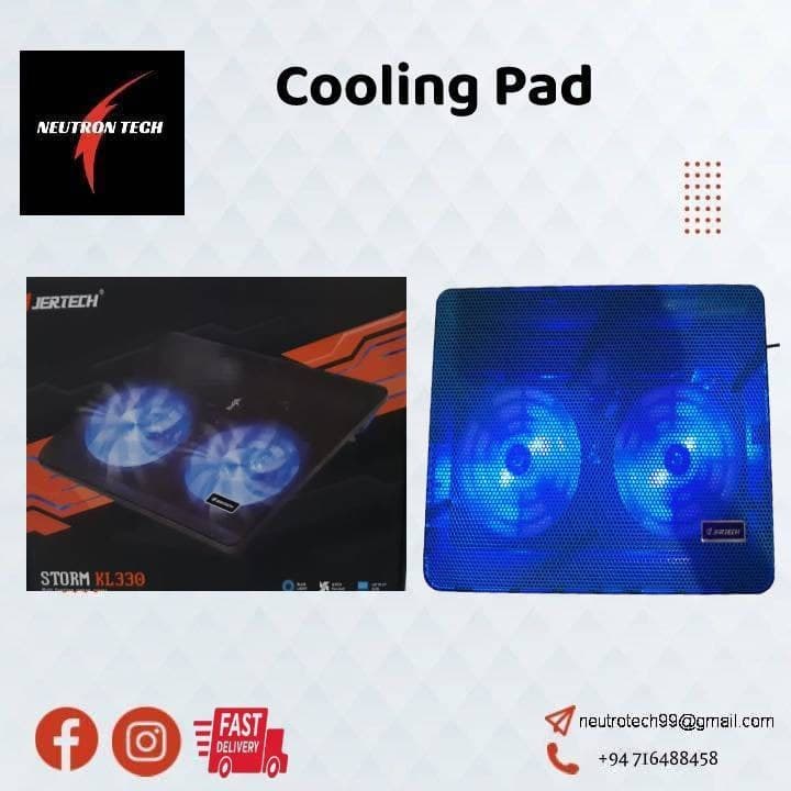 JERTECH STORM KL330 Multi function laptop cooler fan Shopee Philippines