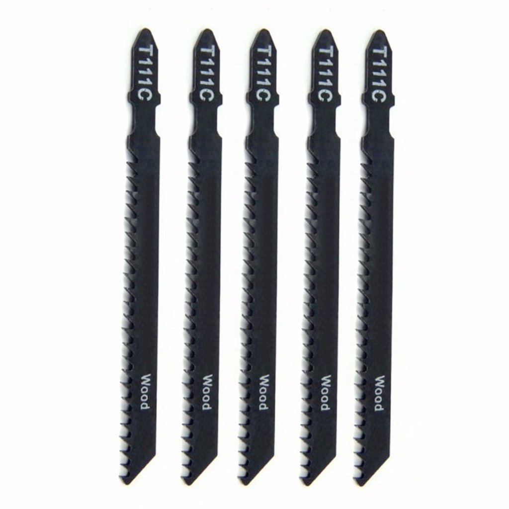 5pcs New Rawlplug T111C Wood Jigsaw Blades For MAKITA BOSCH HITACHI
