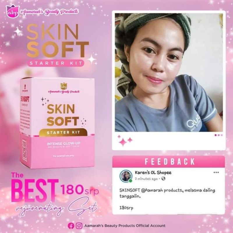 COD Skin Soft Starter Kit 100% Original | Shopee Philippines