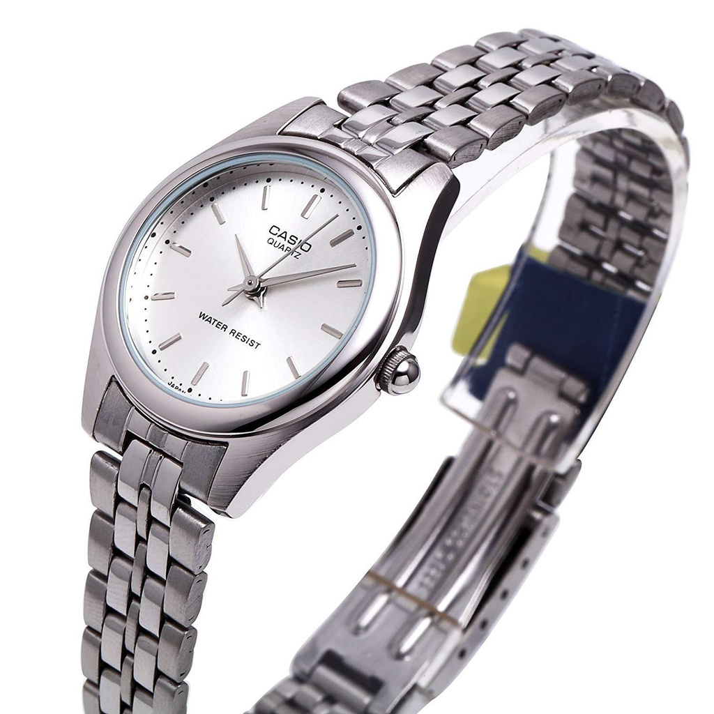 Casio LTP-1129A-7ARDF Analog Stainless Steel Strap Watch For Women ...