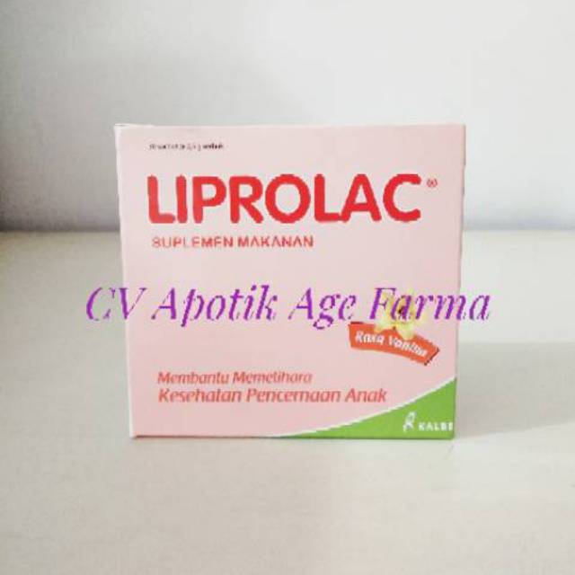 Liprolac Sachet Contents 30 (kalbe Farma) Shopee Philippines