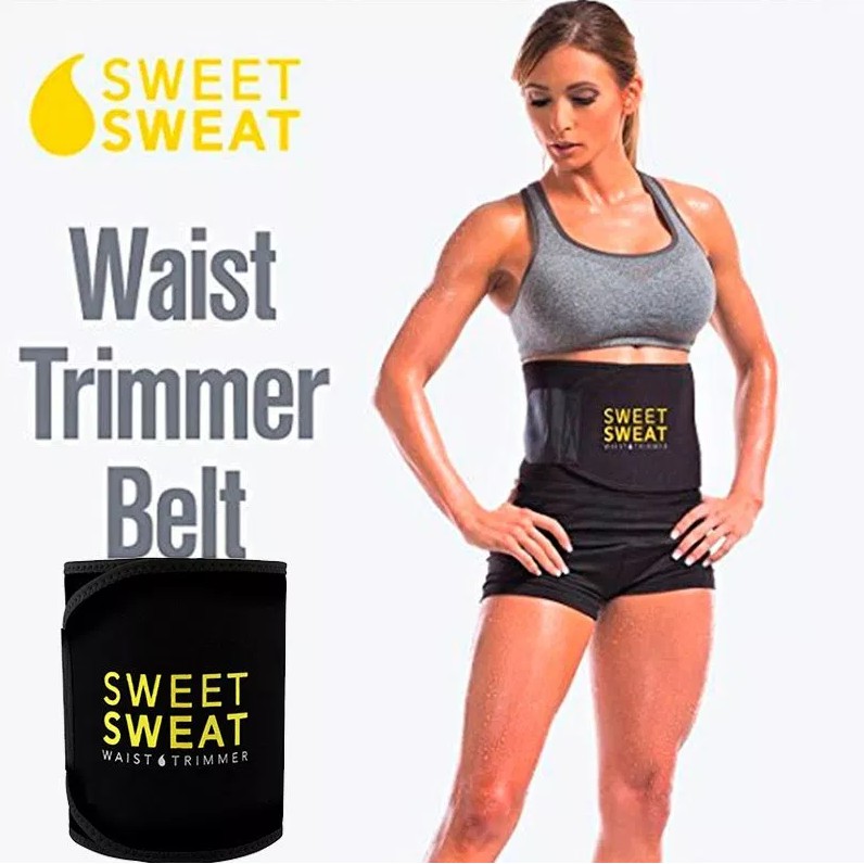 Sweet Sweat Premium Waist Trimmer Belt for Men & Women