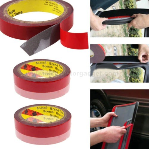3m Duct Tape Double Sided Double Tape Double tip 3 Meters Glue Sticker ...