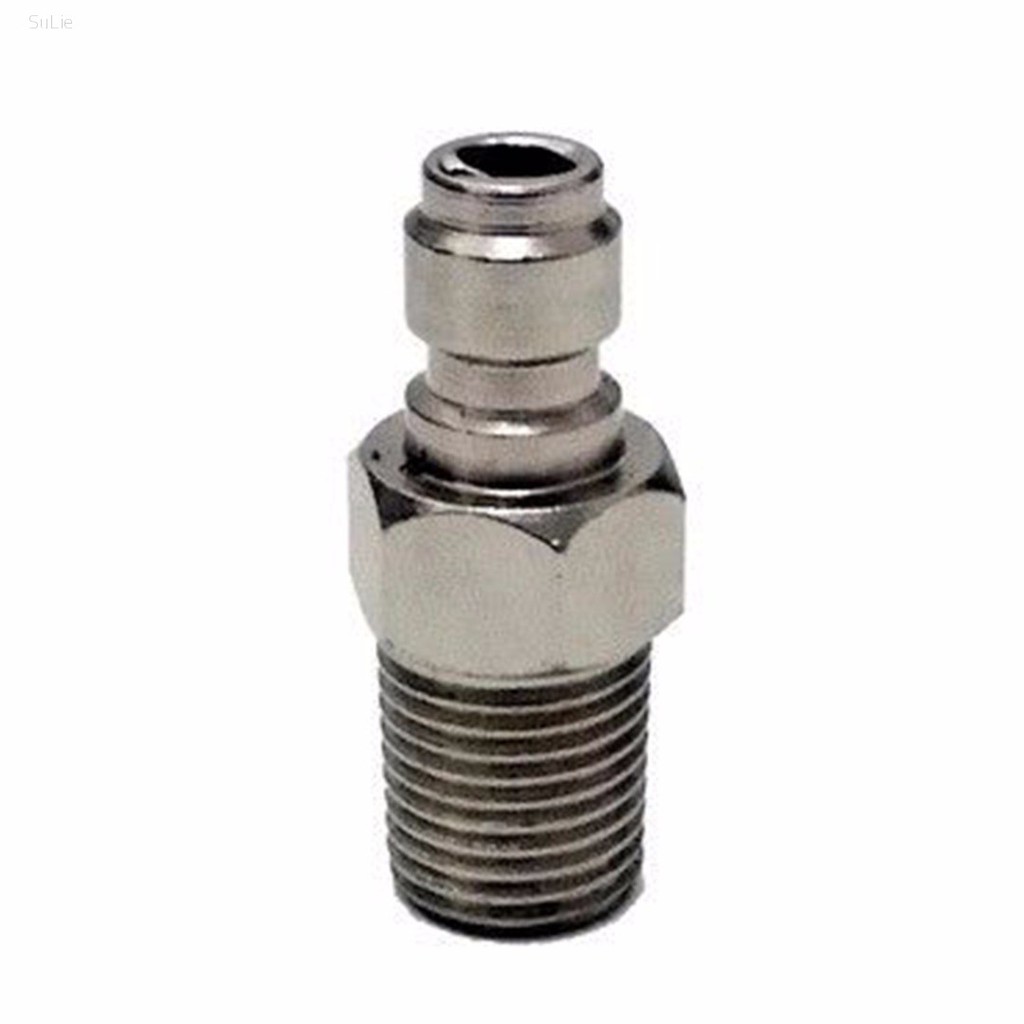 Paintball PCP 8mm Male Quick Release Coupler Connector Fitting 1/8 NPT ...