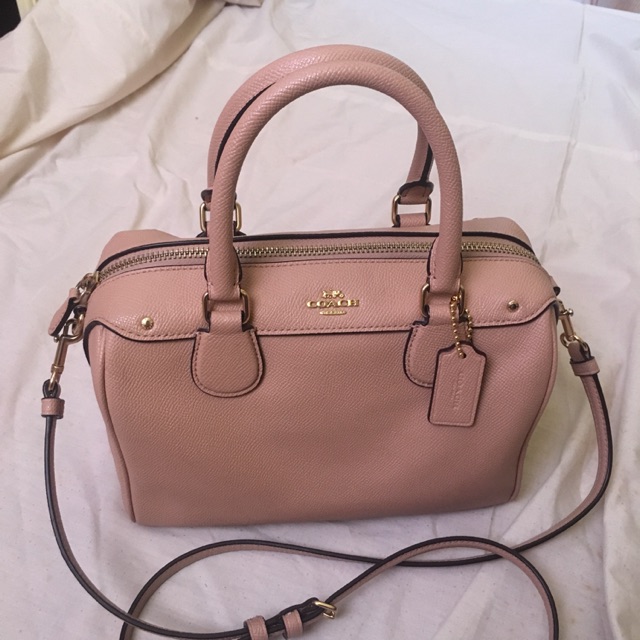 Preloved Coach Mini Bennett Satchel Shopee Philippines