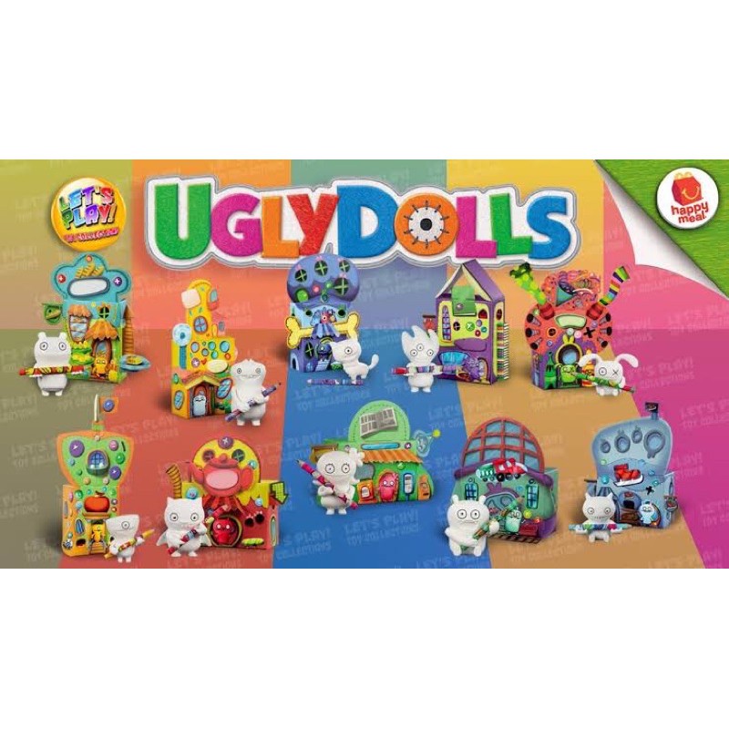 Uglydolls happy cheap meal toys