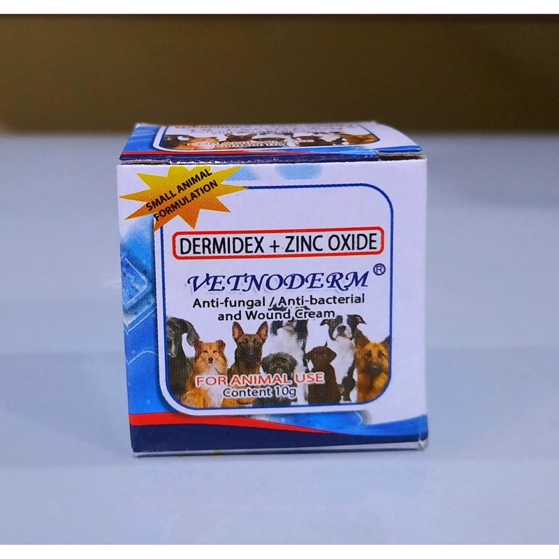 VETNODERM Antifungal and Antibacterial 10g Pet Wound Cream For Dogs and Cats Shopee Philippines