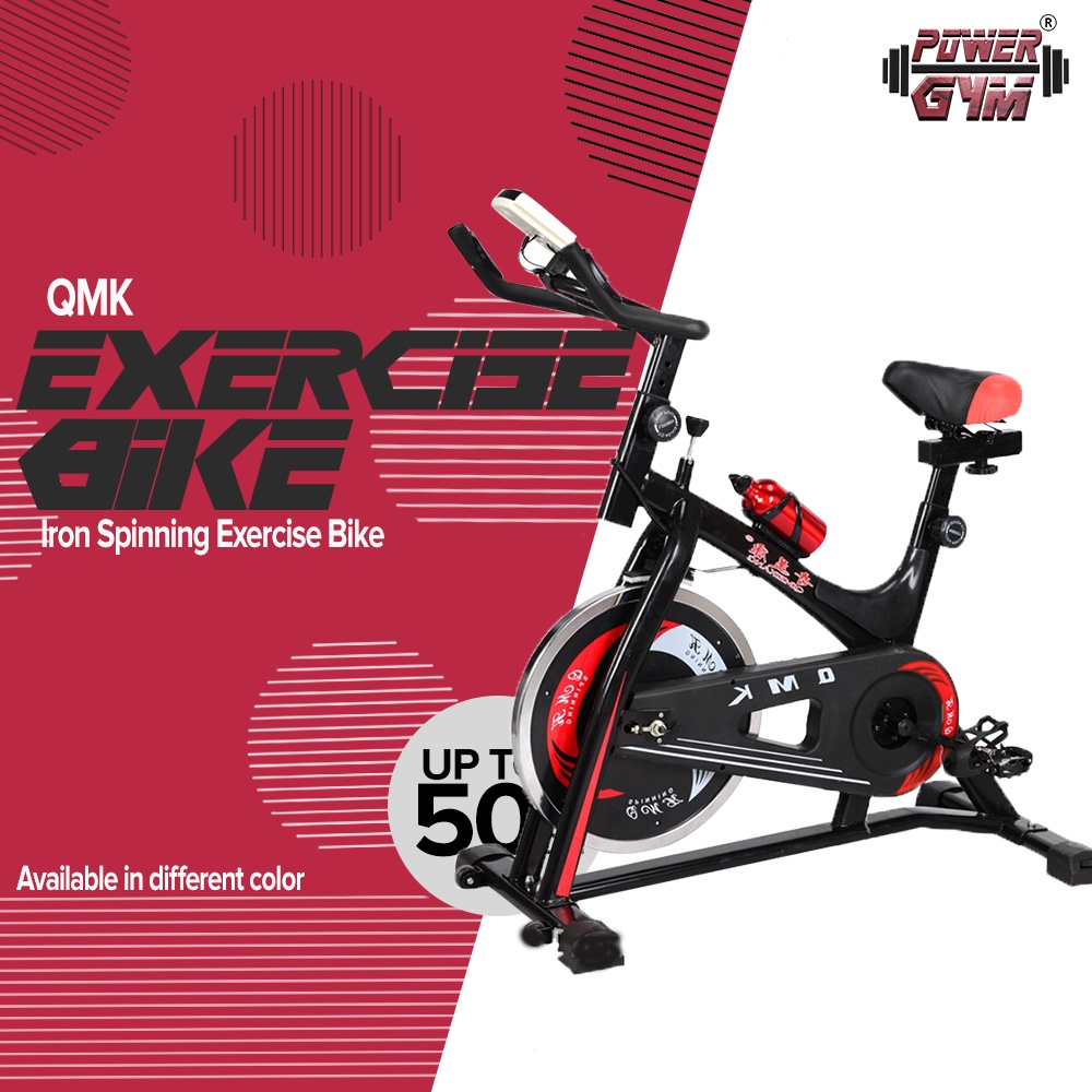 iron spinning exercise bike