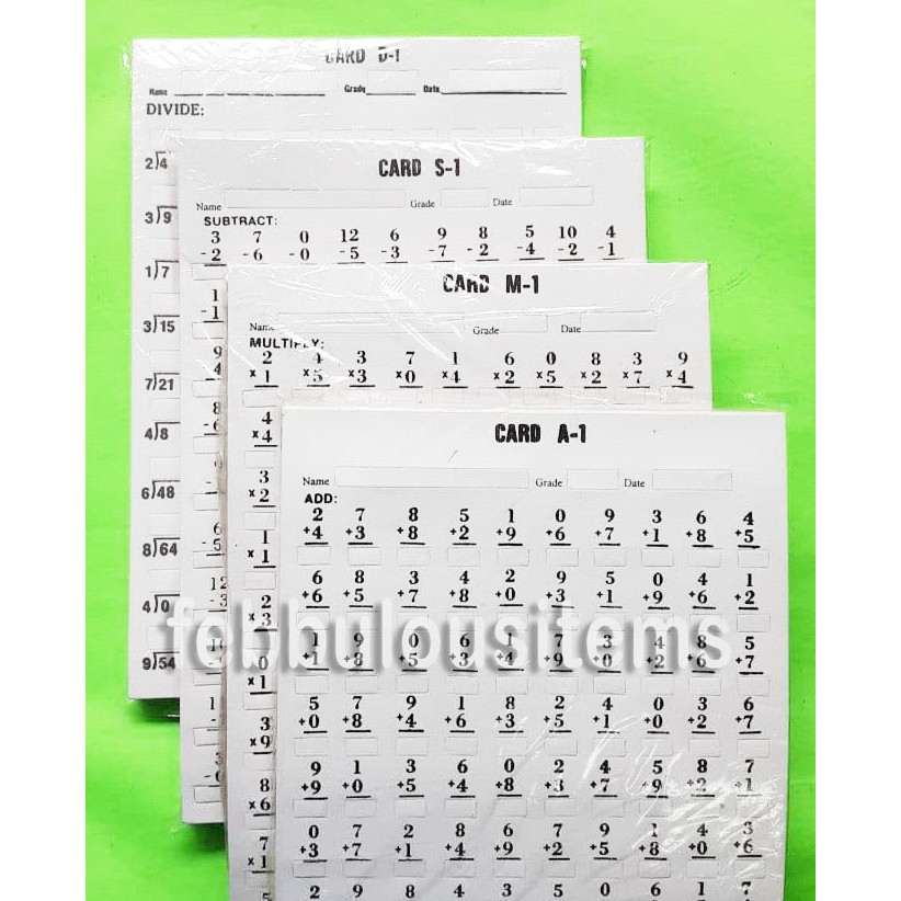 Window Card / pack (50 copies pcs) level 1 to 4 | Shopee Philippines