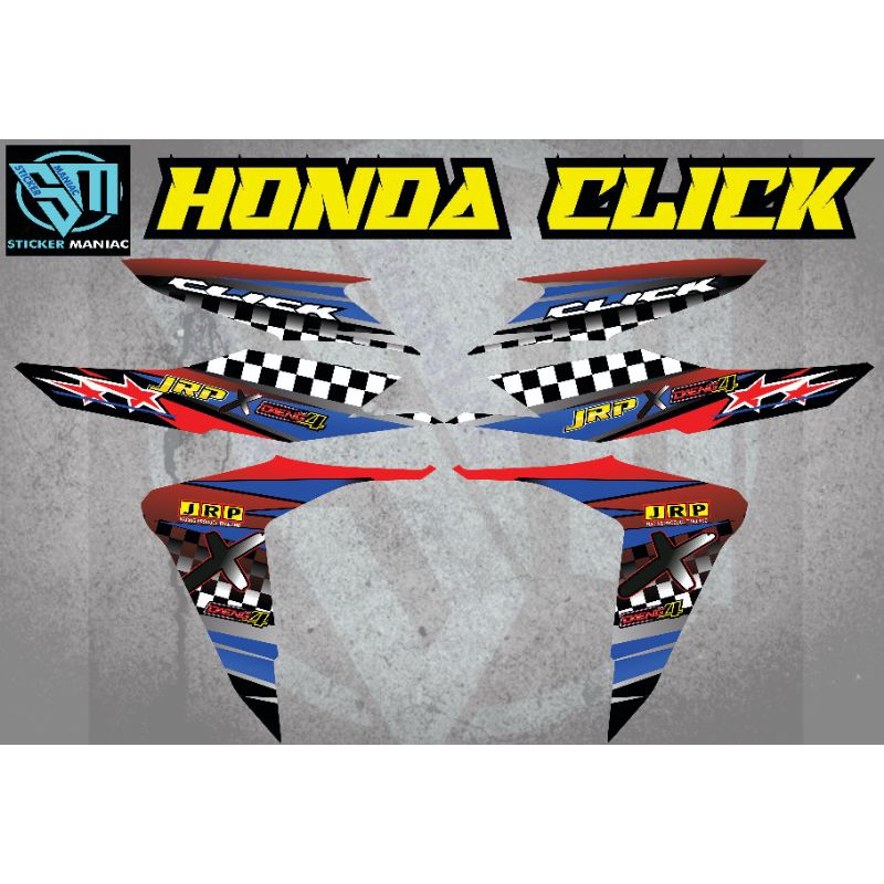 Honda Click decals sticker, JRP sticker | Shopee Philippines