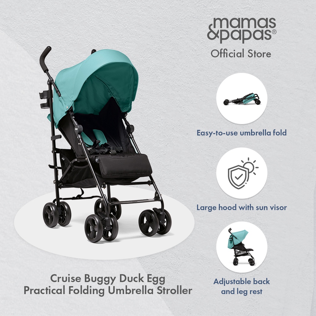 Mamas and Papas Cruise Buggy Duck Egg Blue Shopee Philippines