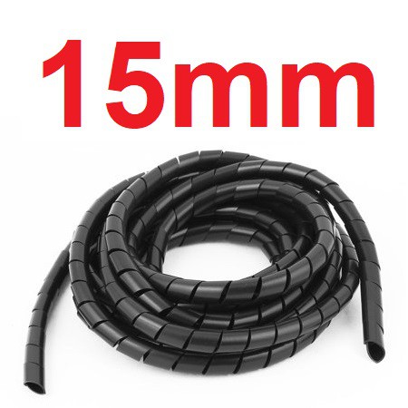 Spiral Wrapping Band 10 meters Spiral Cable Wrap Wire Organizer Tube ...