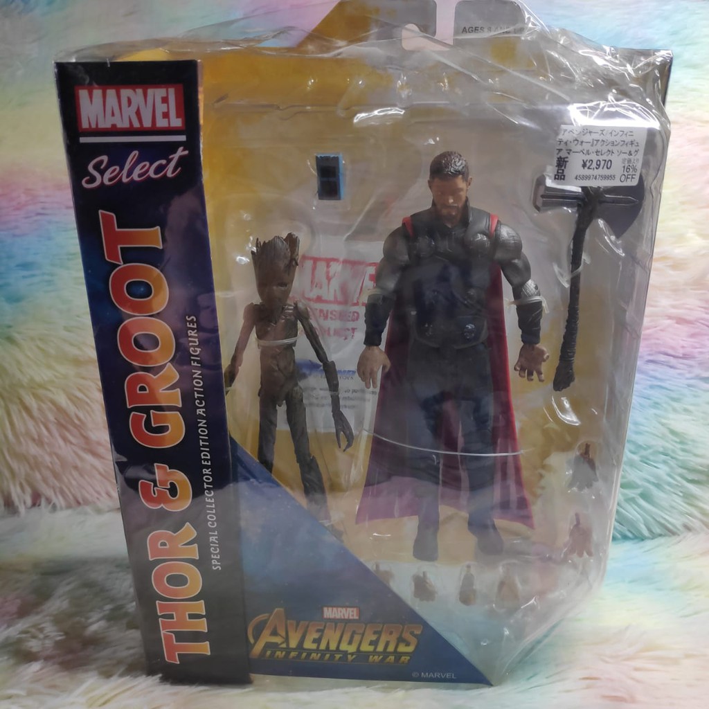 Diamond Select Avengers Thor and Groot Shopee Philippines