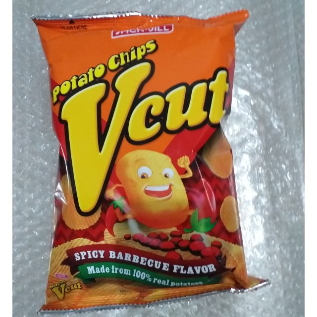 Potato Chips Vcut Spicy Barbecue Flavor 85g Shopee Philippines 1157