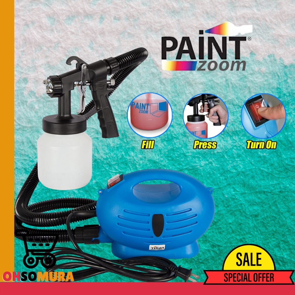 Paint Zoom Handheld Electric Spray Gun Kit Paintzoom Spray Gun