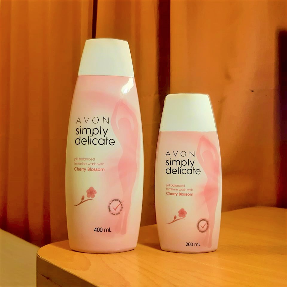 Avon Simply Delicate Feminine Wash with Cherry Blossom 200mL | Shopee ...