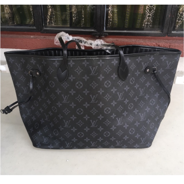 LV NEVERFULL LARGE BLACK