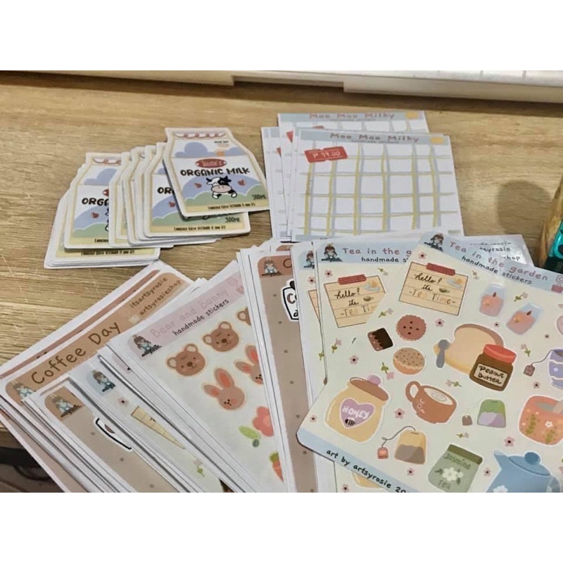 Customize Sticker Sheets 5x3.5 inches | Shopee Philippines