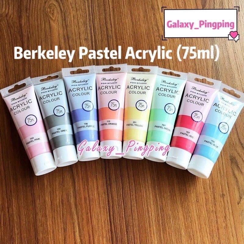 Berkeley Pastel Acrylic (75ml) | Shopee Philippines
