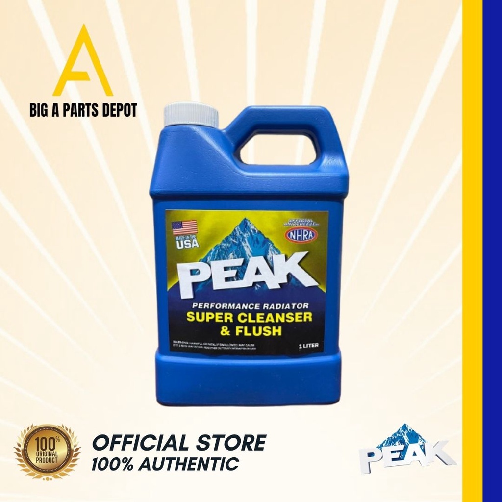 Peak Performance Radiator Super Cleaner and Flush 1 Liter Shopee