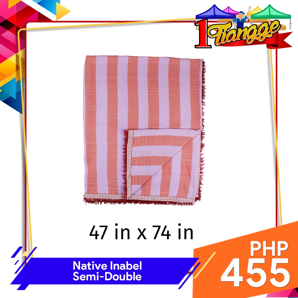 1Tiangge Native Inabel Blanket ( For Kids , Single , Semi Double ...