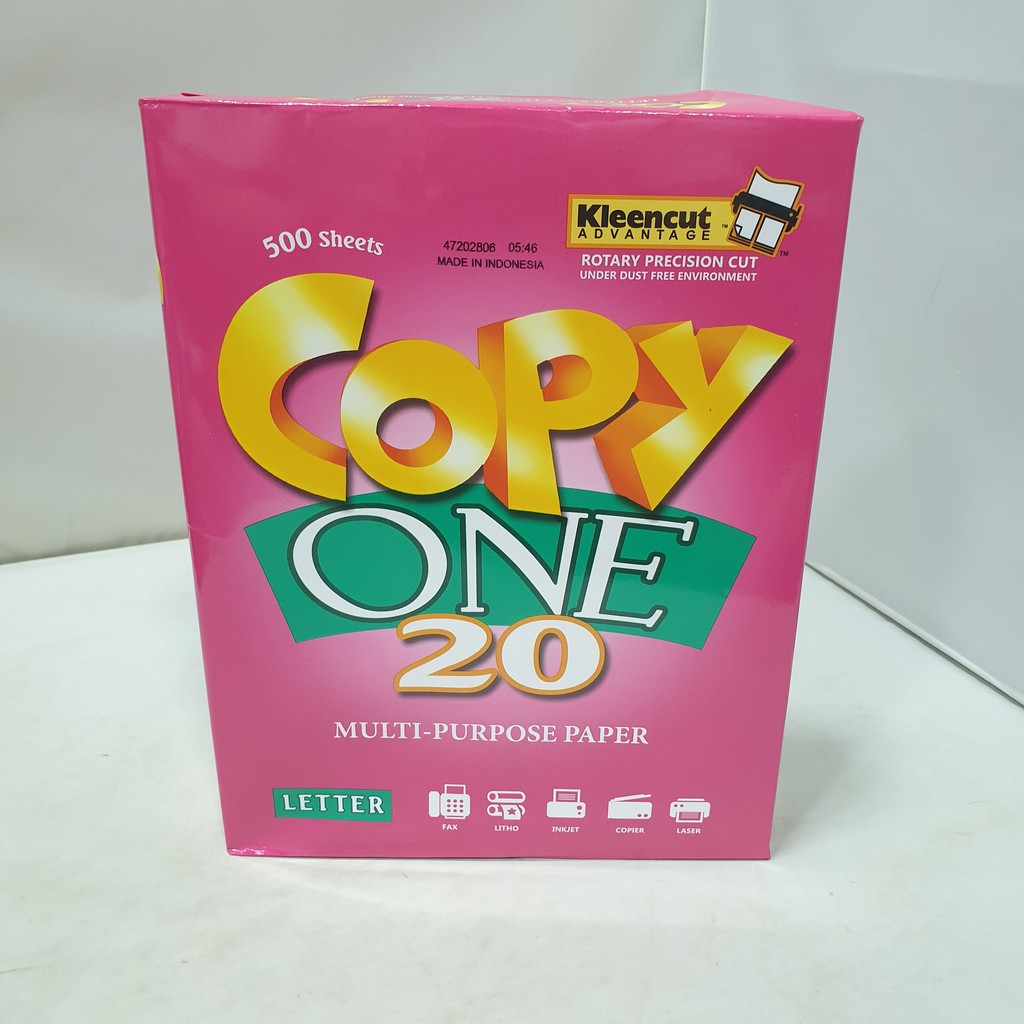 COPY ONE COPY PAPER SHORT 70 GSM | Shopee Philippines