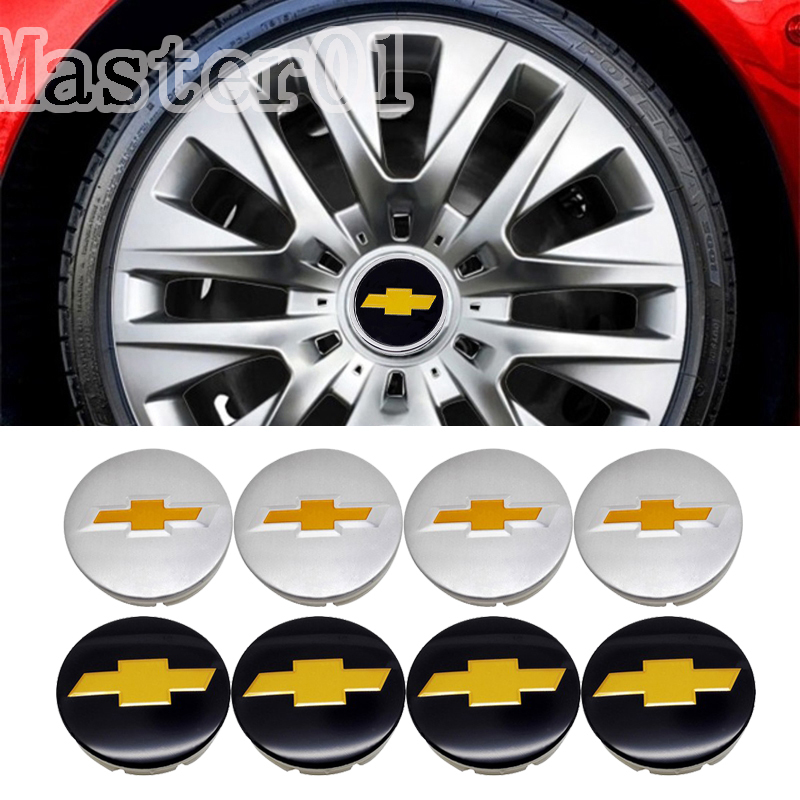 4pcs/set Car Emblem Wheel Hub Center Cover Caps For Chevrolet Cavalier