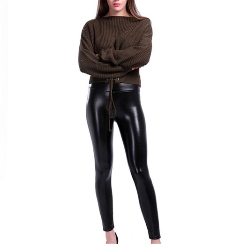 Spandex  Leather leggings fashion, Wet look leggings, Leggings fashion