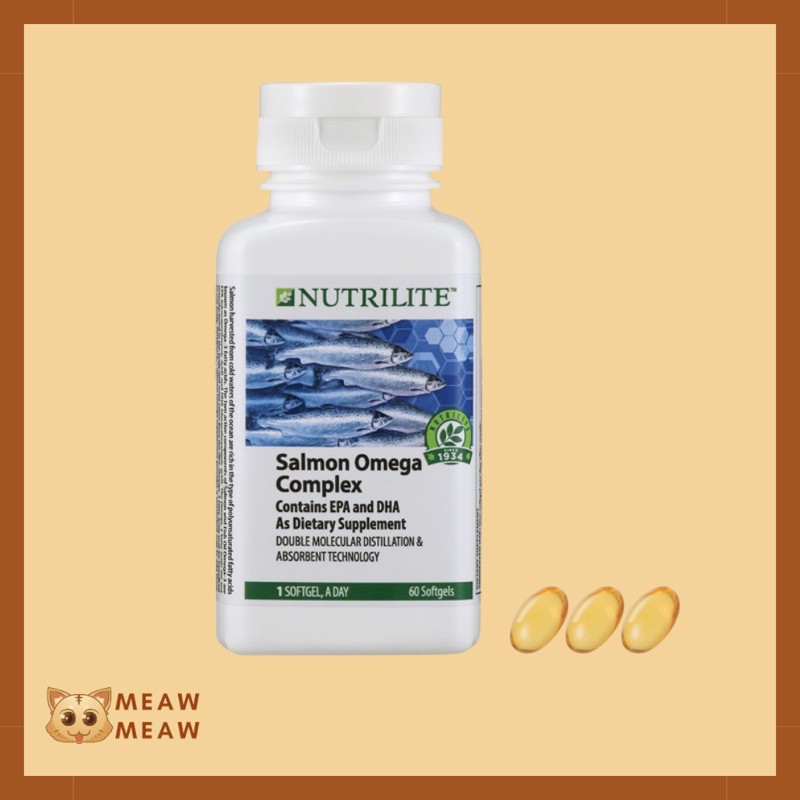 Nutrilite amway Fish Oil NUTRILITE Salmon Omega Complex amway Salmon