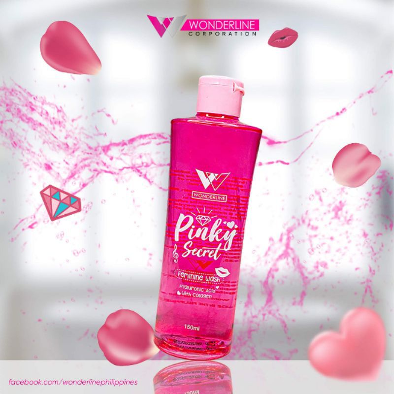 Pinky Secret Fem Wash (For AntiBacterial, UTI, Skin Allergy) Shopee