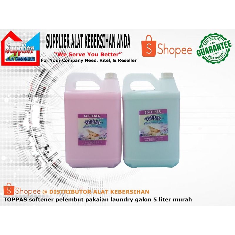 Toppas 5 Liters Gallon laundry softener softener | Shopee Philippines