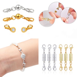 5pcs Fashion Magnetic Jewelry Clasps, Heart Strong Magnet Necklace Clasp  Closures Lobster Clasps Bracelet Converter Chain Extender For Jewelry  Making