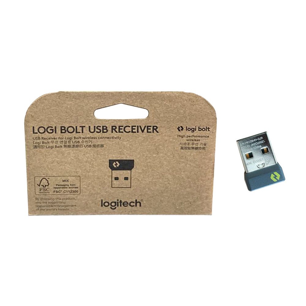 Logitech Logi Bolt Usb Receiver 10m For Logi Bolt Wireless Keyboards