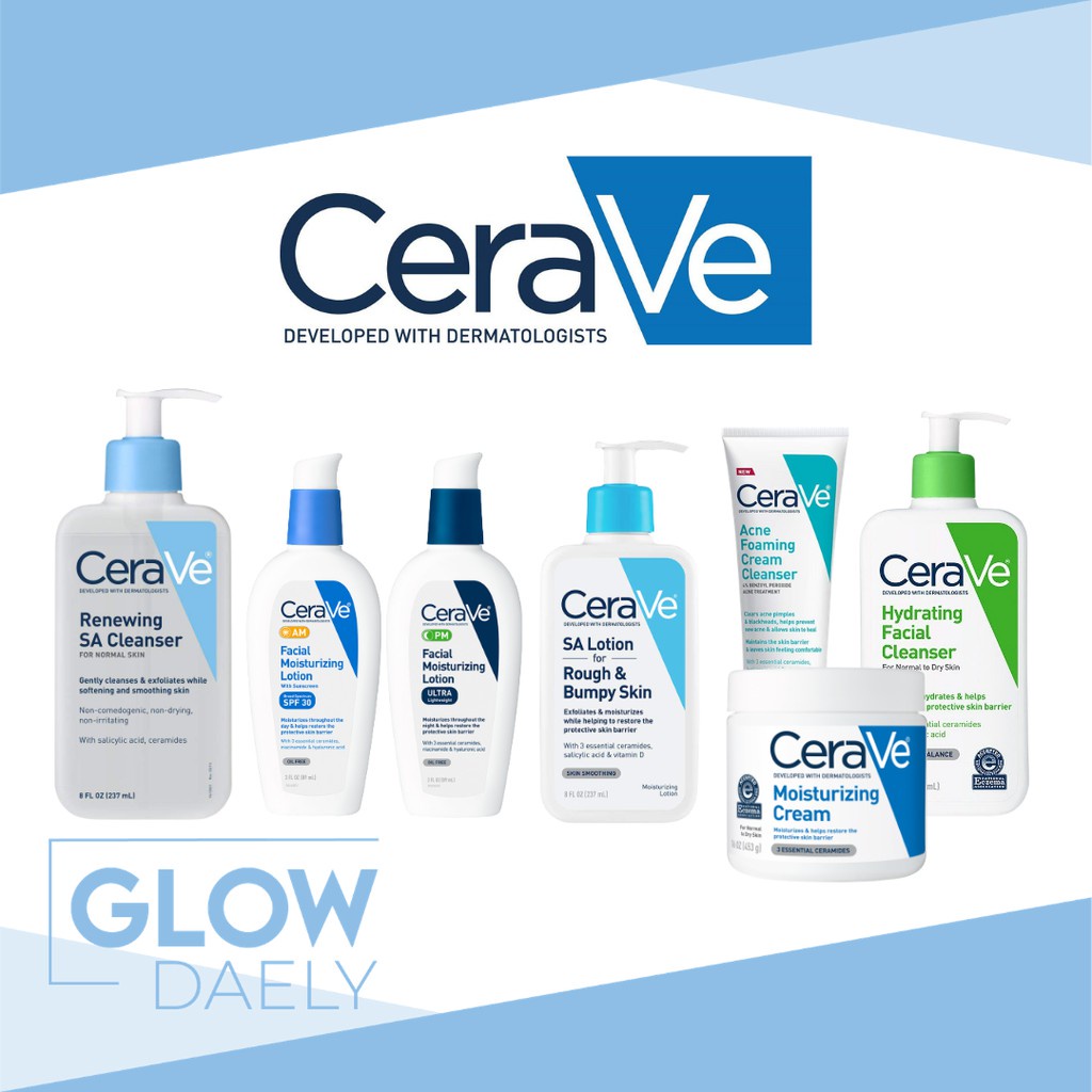 CERAVE Products by Glow Daely Mnl | Shopee Philippines