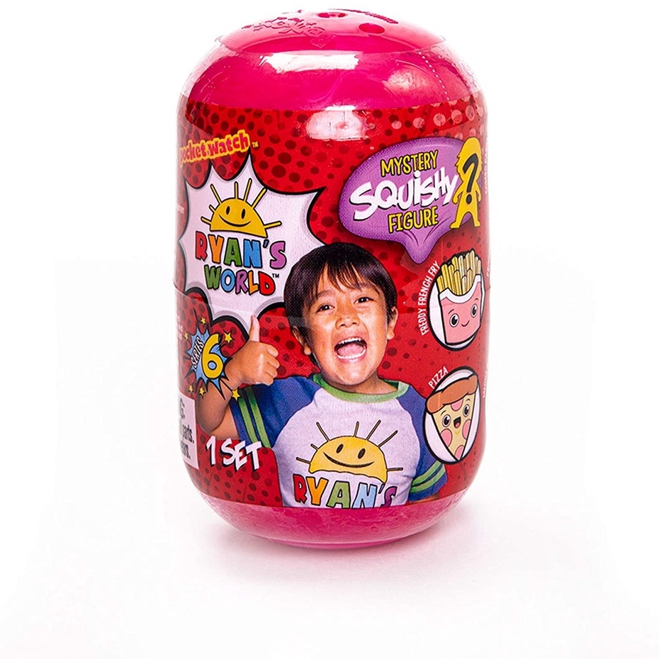 Ryan's World Toys Mystery Squishy Series 6 Original / Ryan World Toys ...