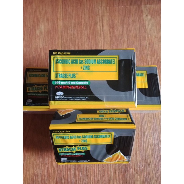 1 BOX XTRACEE PLUS ZINC VITAMIN C AUTHENTIC | Shopee Philippines