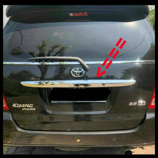 LIST LIST trundlite rear trunk door TOYOTA innova old innova 2004 to ...