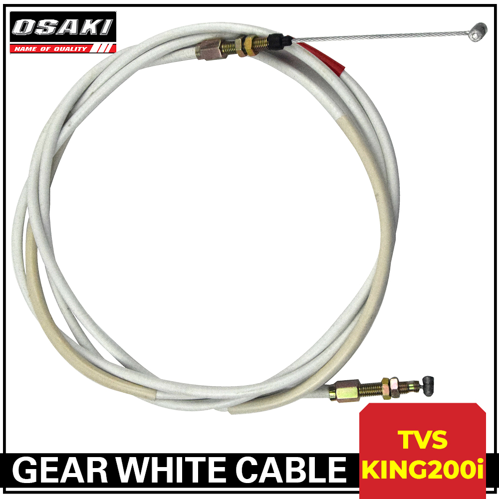 Osaki TVS KING 200i Tricycle Gear White Motorcycle Cable Shopee