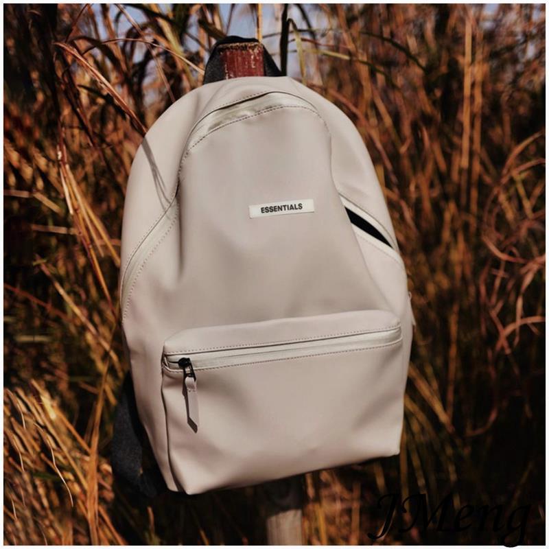 FOG essentials waterproof black backpack unisex | Shopee Philippines