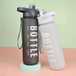 1Liter Water Bottles 1L Jumbo Pastel Sports Tumbler Bottle Time