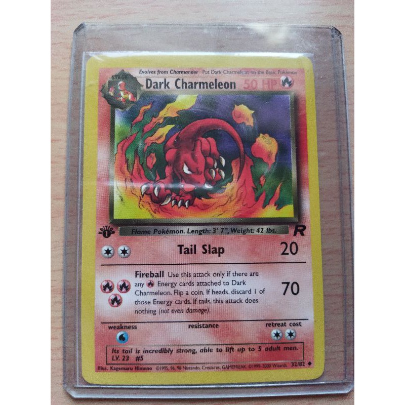  Pokemon - Dark Charmeleon (32) - Team Rocket - 1st