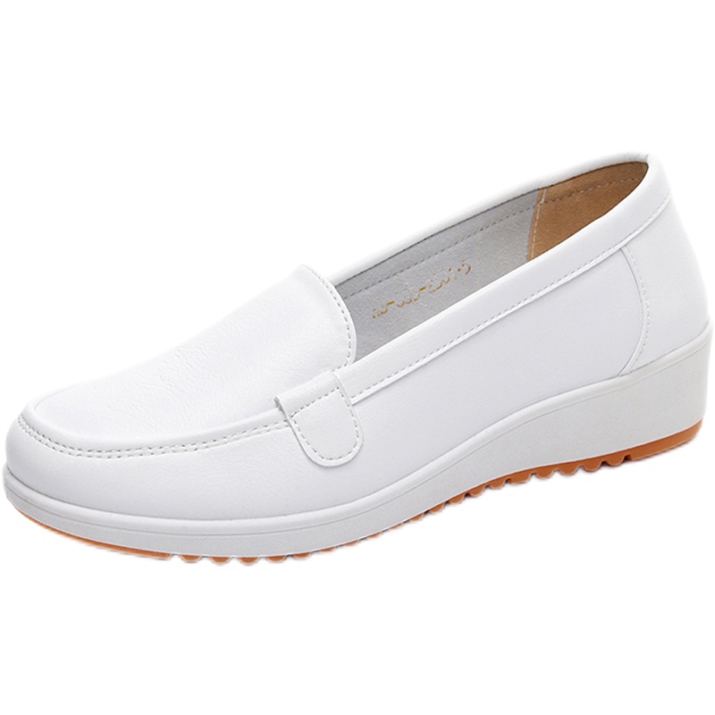 New white nurse shoes black casual summer hospital shoes rocking shoes ...