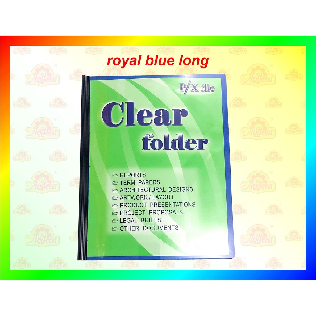 Clear Folder SHORT / LONG | ANDREA | Shopee Philippines