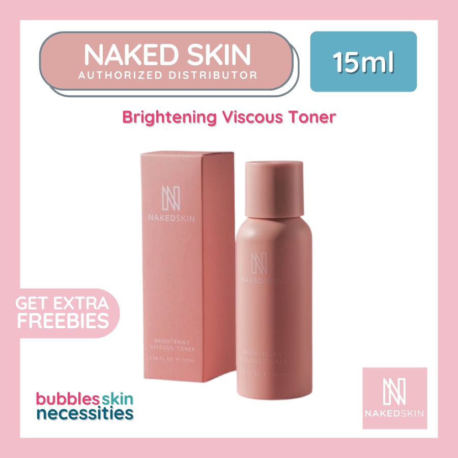 Naked Skin Brightening Viscous Toner Ml Shopee Philippines